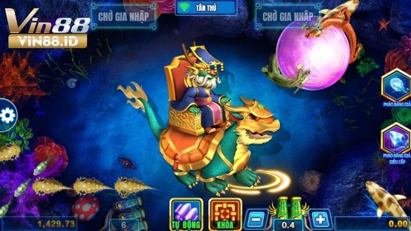 Bắn cá long vương mang đến không gian chơi cực hấp dẫn