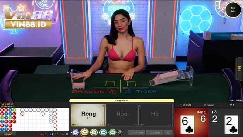 Rồng hổ online hấp dẫn không kém ngoài đời